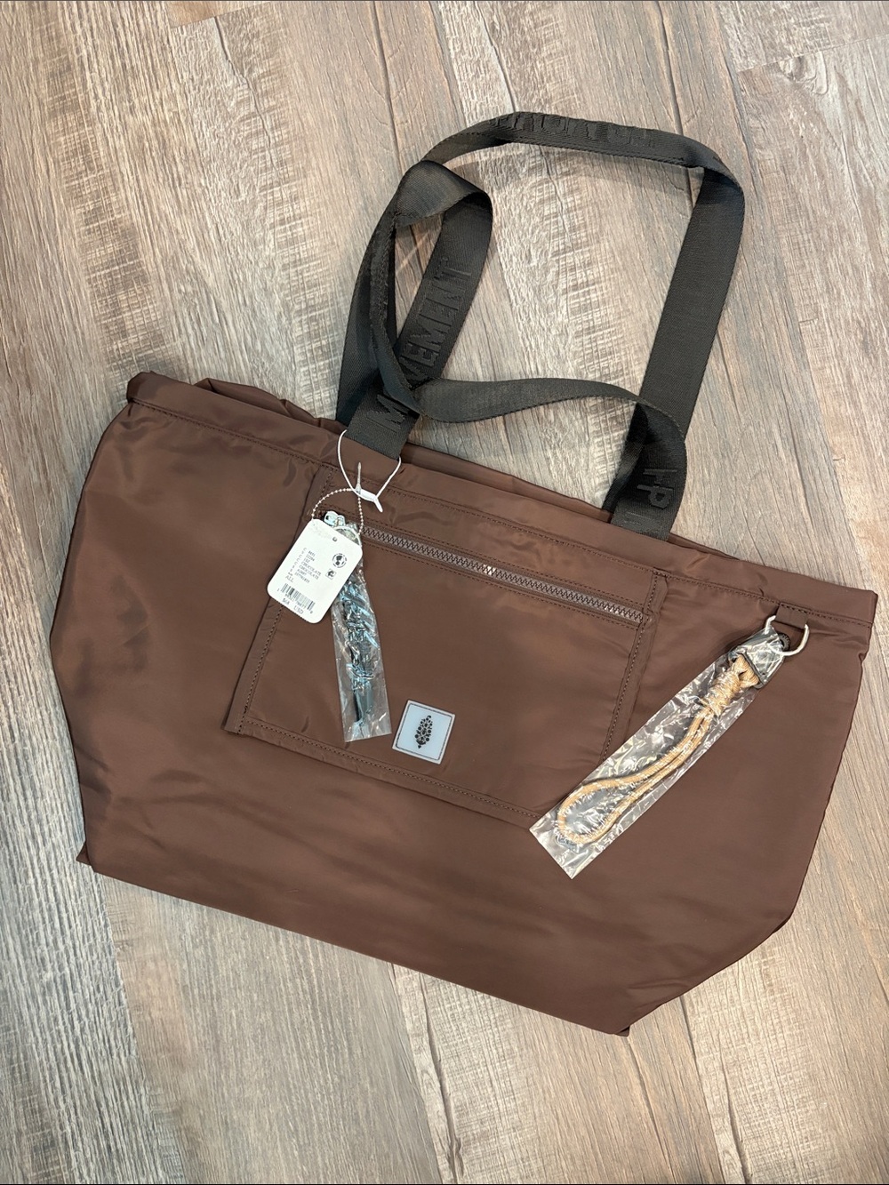 Free People • Home Team Tote Brown NWT - Picture 3 of 7
